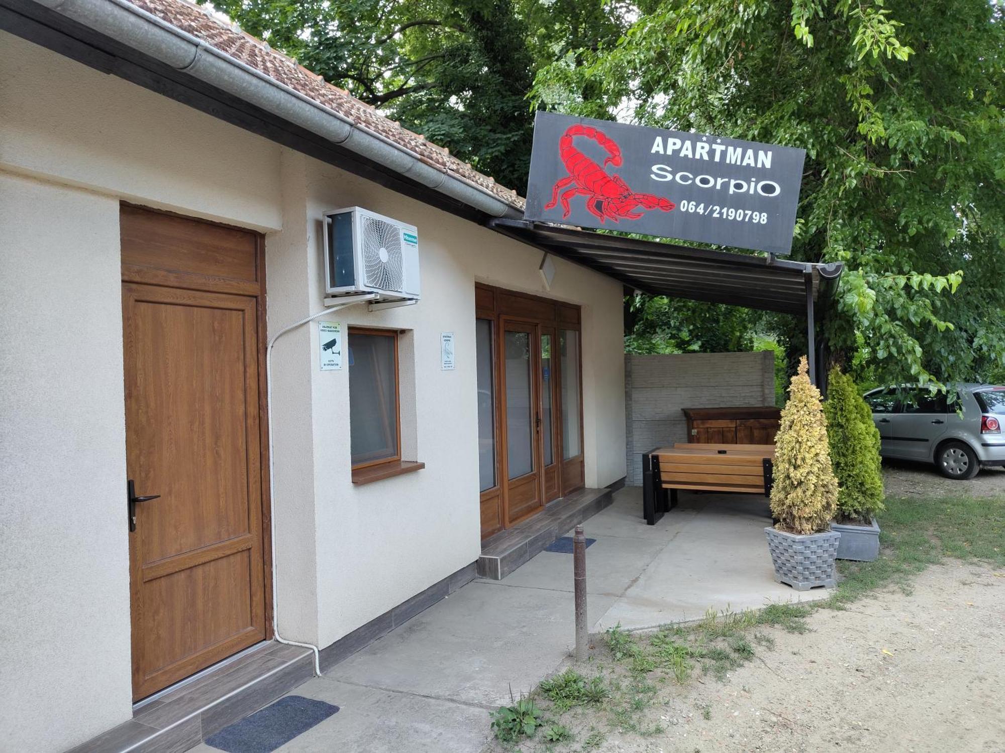 Scorpio Apartman/Sobe Palić Exterior foto